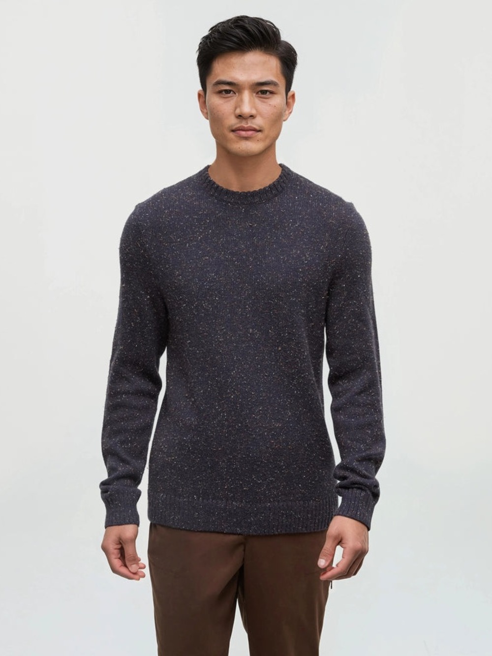 NWT Tentree Midnight Blue Nep Men's Rambler Sweater Size XXL